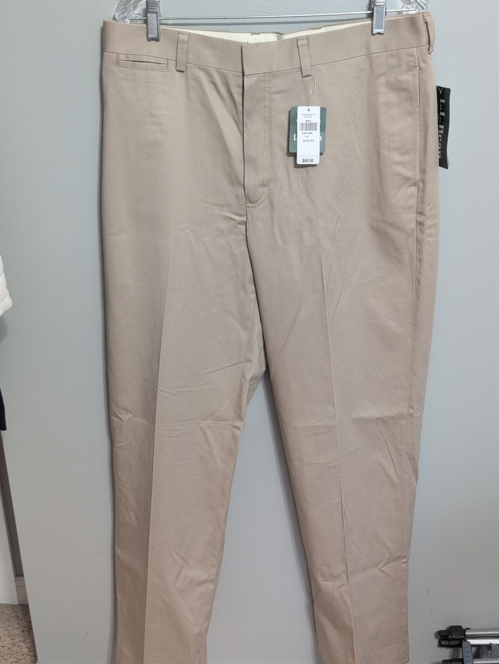 L.L. Bean Men's Chinos in Khaki